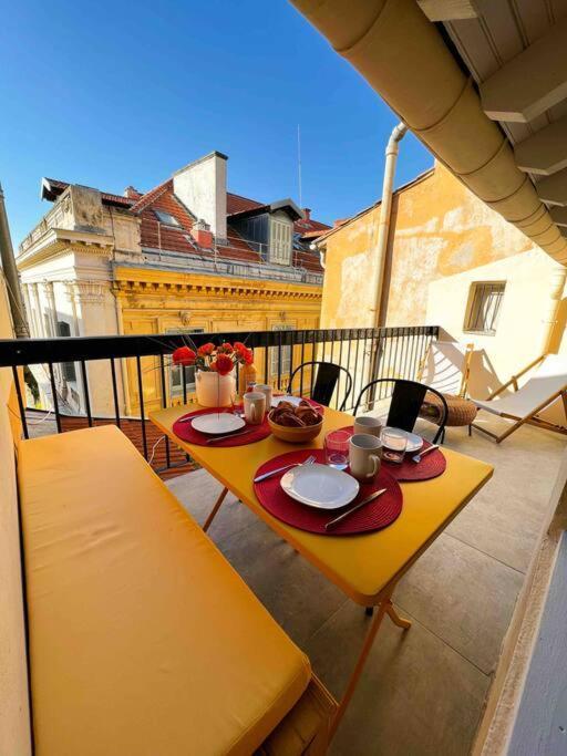 Beautiful Top Floor & Terrasse Nice Exterior foto